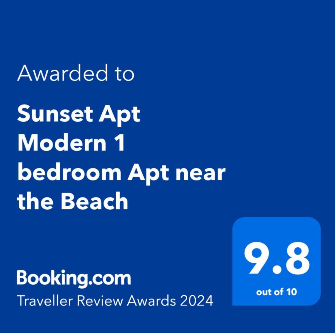 Sunset Apt Modern 1 Bedroom Apt Near The Beach Birżebbuġa Kültér fotó